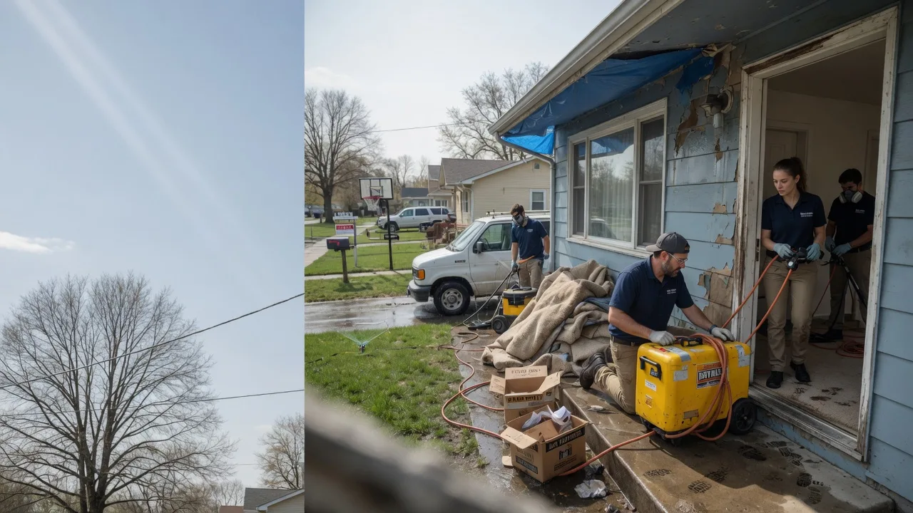 Basement Flood Cleanup in Partlow, VA near me
